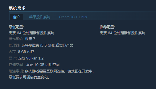 Drift配置要求