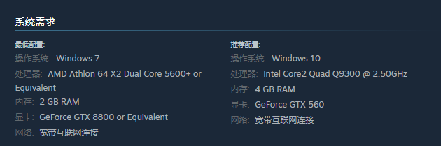 万智牌竞技场配置要求